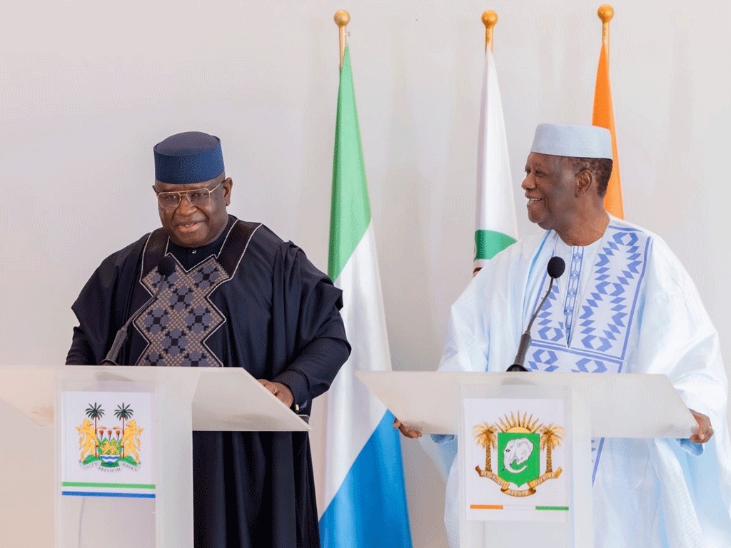 Côte-d’Ivoire: Julius Maada Bio salue le rôle de la Côte d’Ivoire dans la paix en Sierra Leone
