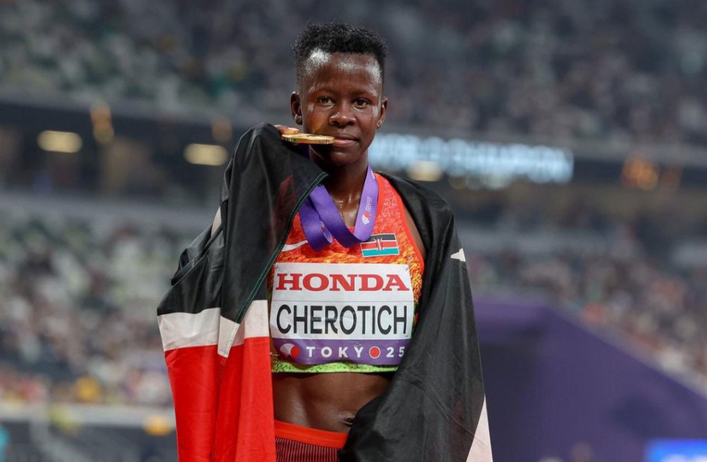 Faith Cherotich, nouvelle reine du 3 000 m steeple à Tokyo