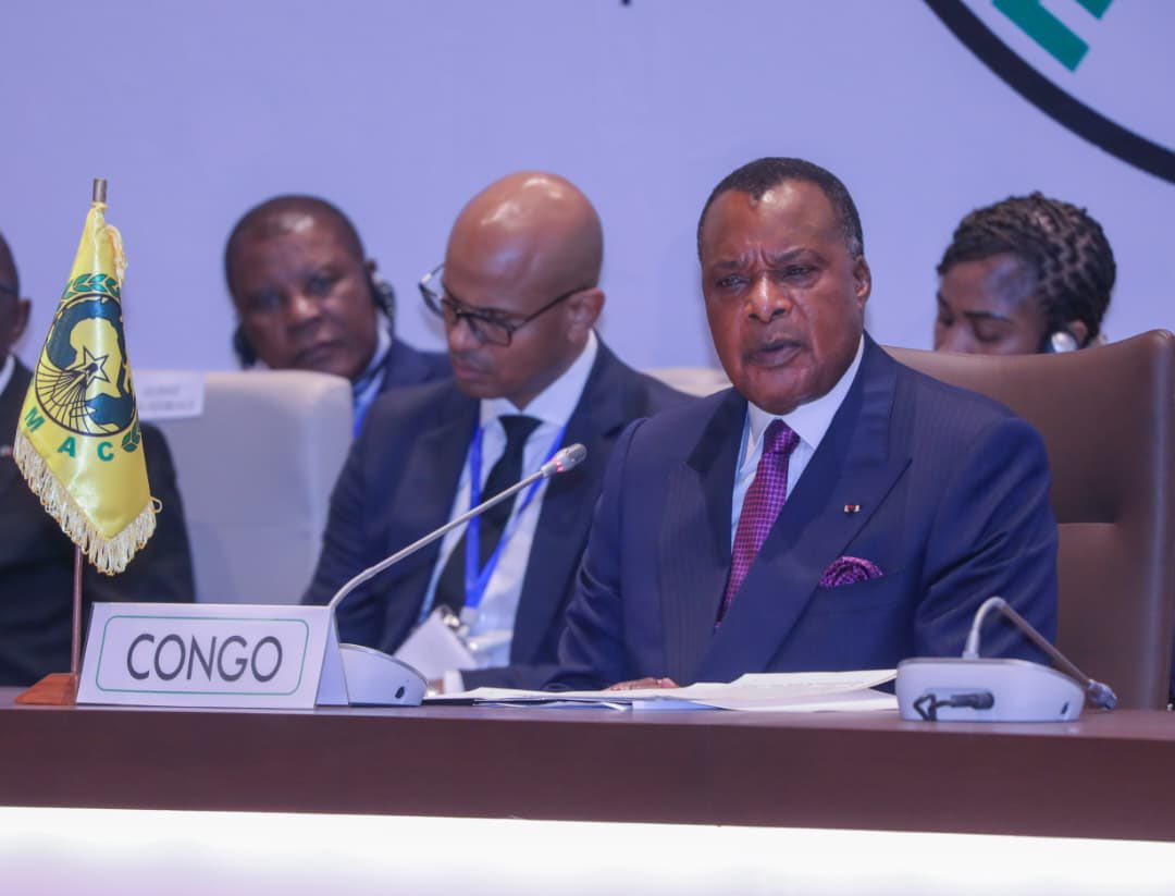 ALLOCUTION D’OUVERTURE DE SON EXCELLENCE MONSIEUR DENIS SASSOU N’GUESSO, PRESIDENT DE LA REPUBLIQUEDU CONGO, PRESIDENT EN EXERCICE DE LA CONFERENCE DES CHEFS D’ETAT DE LA CEMAC.
