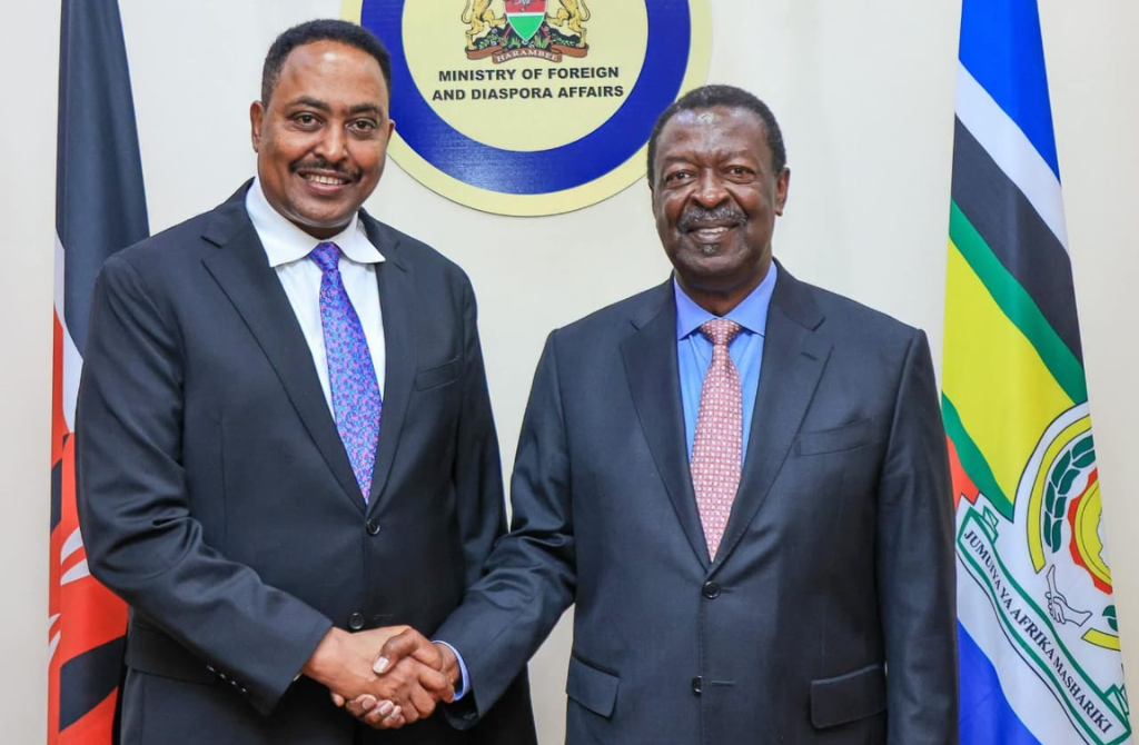 Soudan : Le secrétaire exécutif de l’IGAD rencontre le secrétaire de Cabinet kenyan pour les Affaires étrangères